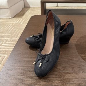 Sabrinas Women’s Navy Wedge Shoes